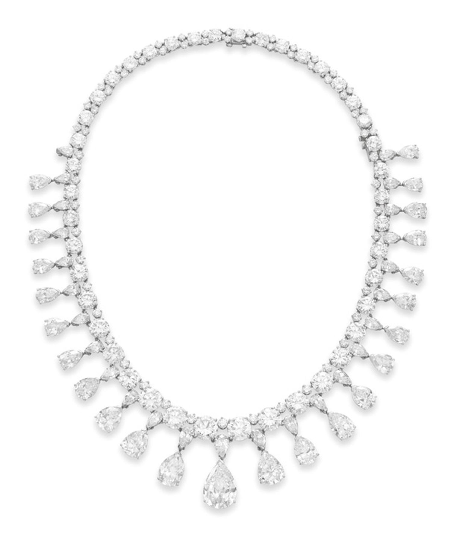 The Vanderbilt diamond necklace with an estimate of $400,000-$600,000