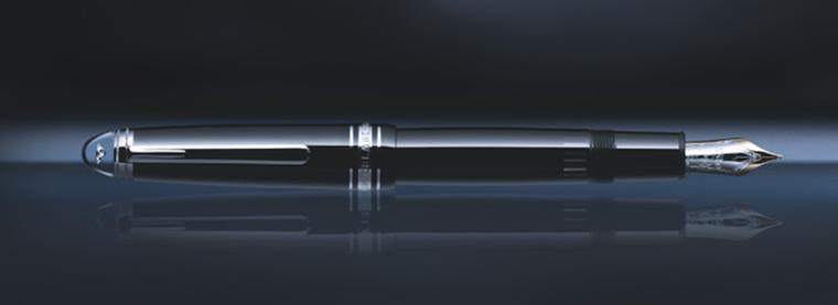 Montblanc Meisterstück Diamond pen in black resin