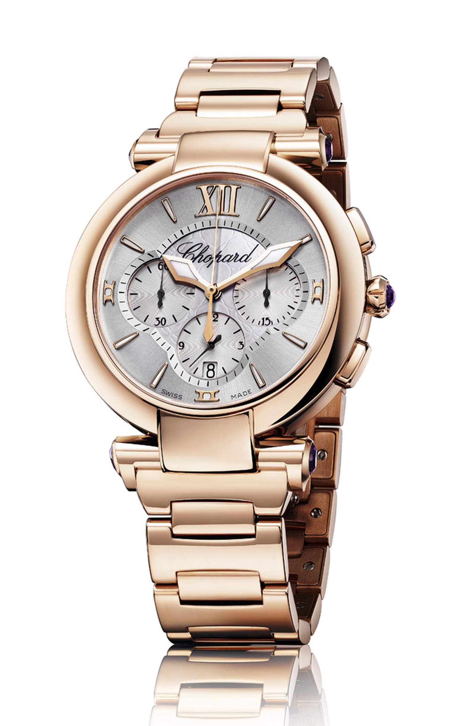 Chopard Imperiale rose gold automatic chronograph