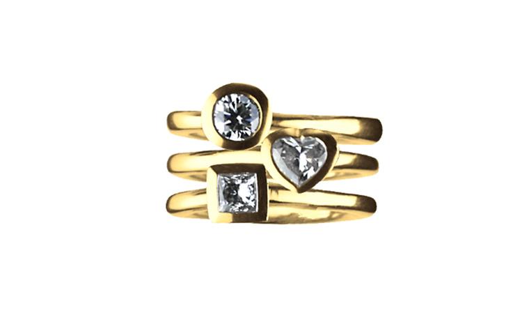 Wright & Teague, Trilogy rings from approx £8,500