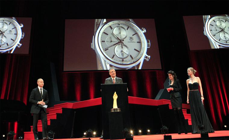 Jean-Christophe Babin, CEO of TAG Heuer speech at Gran Prix de l'Horlogerie 2010
