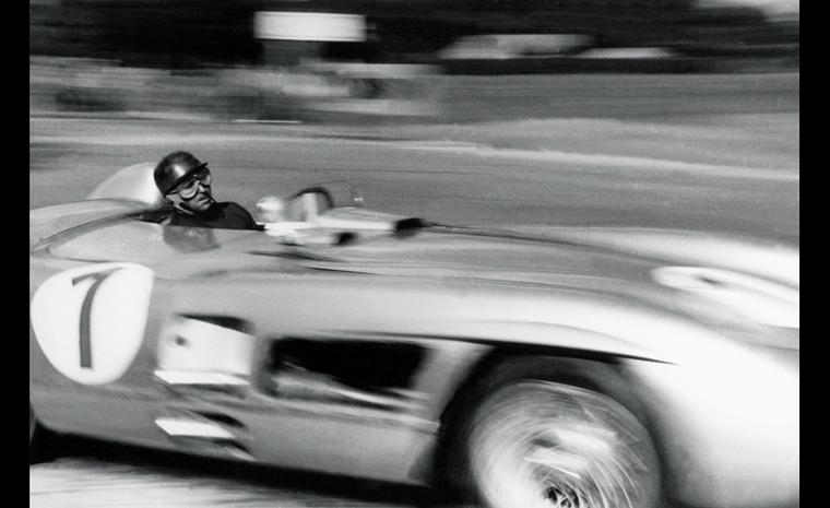 Hero of the race track Juan Manuel Fangio wore a Heuer on his wrist