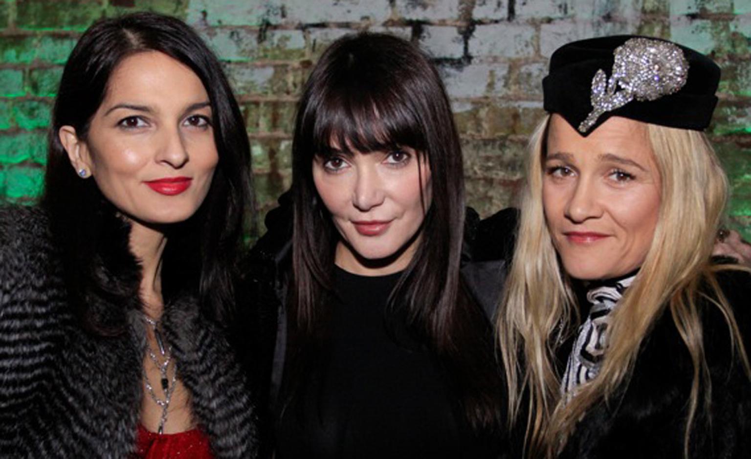 Yasmin Mills, Annabel Neilson and a friend in the Old Vic tunnels explore the Seven Deadly Sins