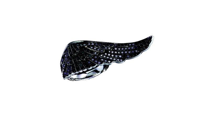 Garrard, Black diamond Wing Ring £2,450