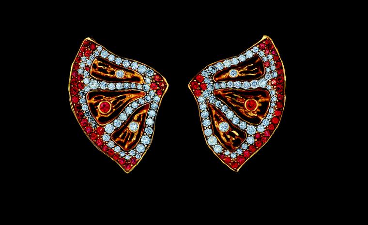 Russian Jewellery Theatre Caravaggio collection, earrings