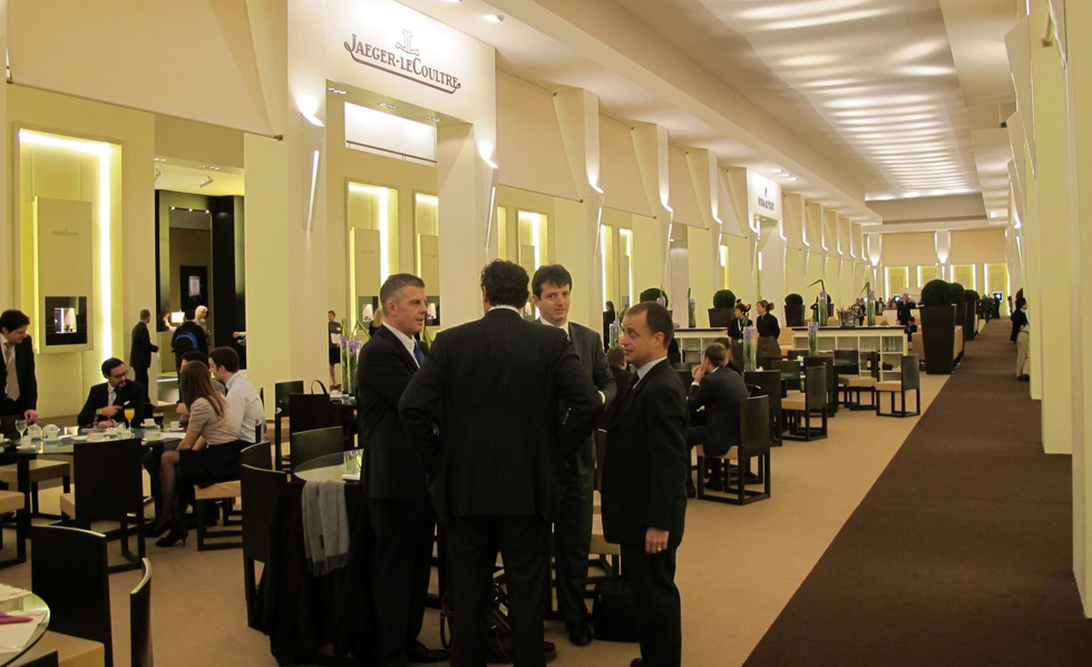 The halls of horology at the SIHH 2011