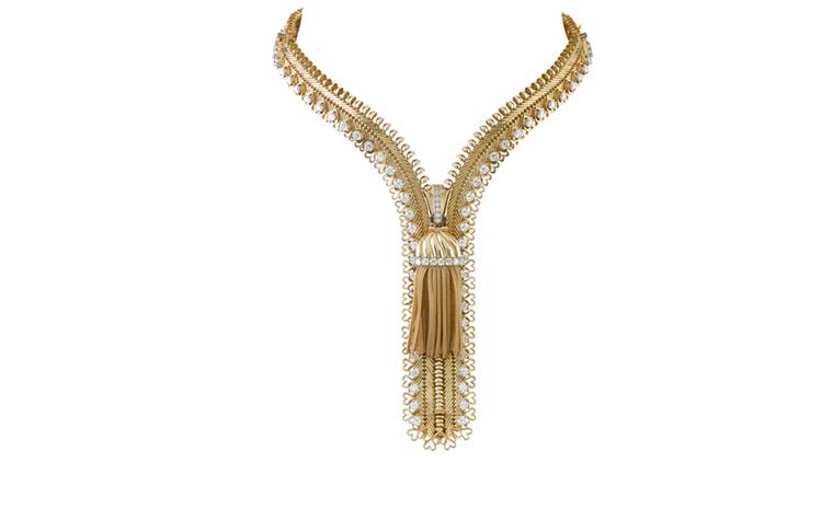 van cleef zip necklace