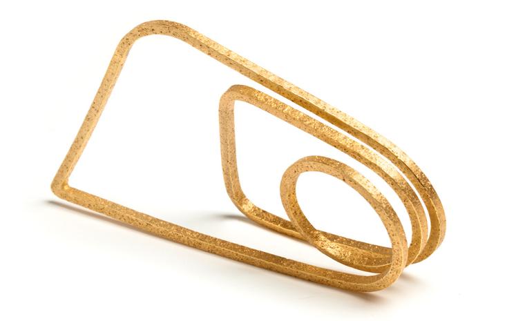 Ute Decker High Rise ring to be made in Fairtrade Gold