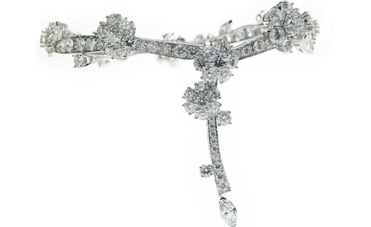 Van Cleef & Arpels Couture Broderie bracelet as worn by Miranda Richardson BAFTAs 2011