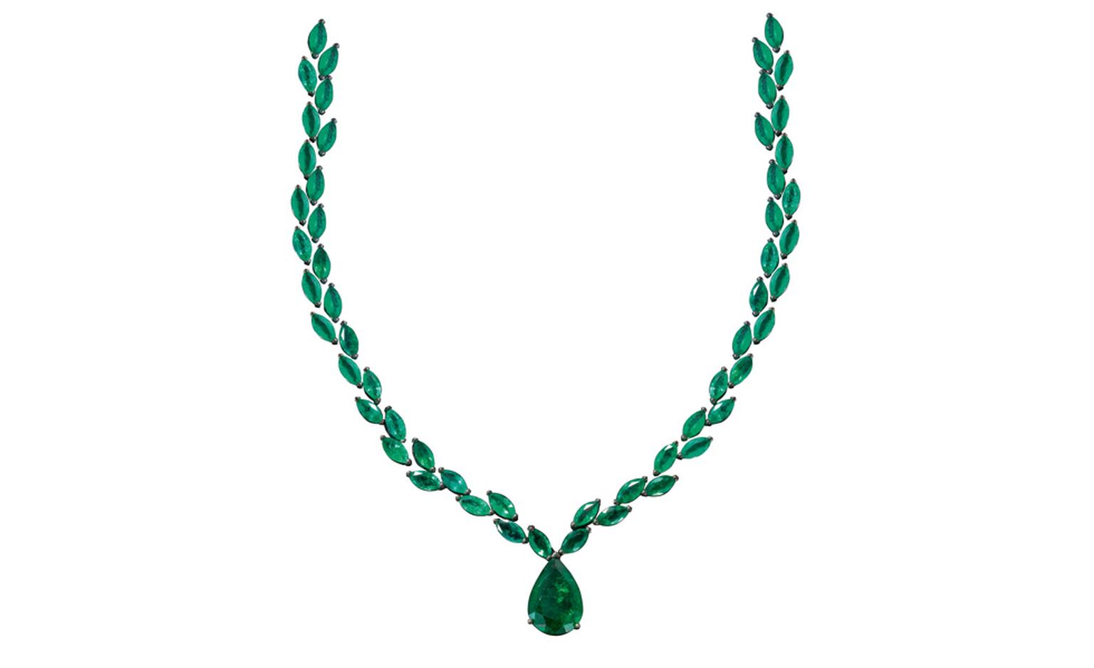 Solange Azagury-Partridge Old Fashioned Necklace worn by Thandie Newton at BAFTAs 2011