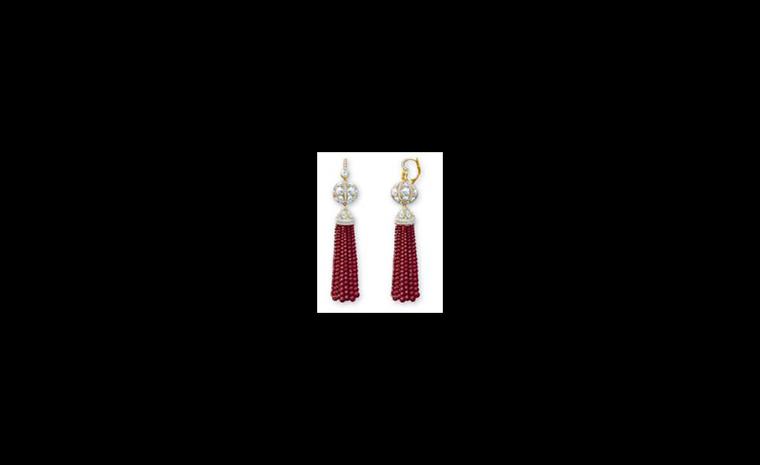Rubellite Tassel earrings by Tiffany as worn by Natalie Portman to the Oscars. Unfortunately no price for these, but I would wager they are a fraction of the cost of the Lucida Star necklace worn by Anne Hathaway
