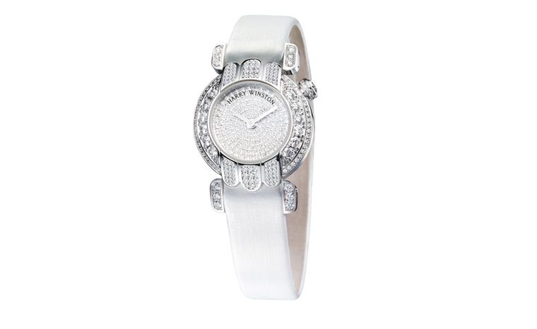 HARRY WINSTON, Premier Bijou, white gold dial set with diamonds