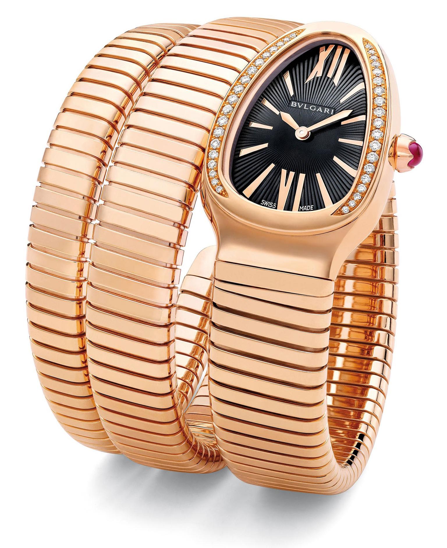 Bulgari Serpenti in pink gold