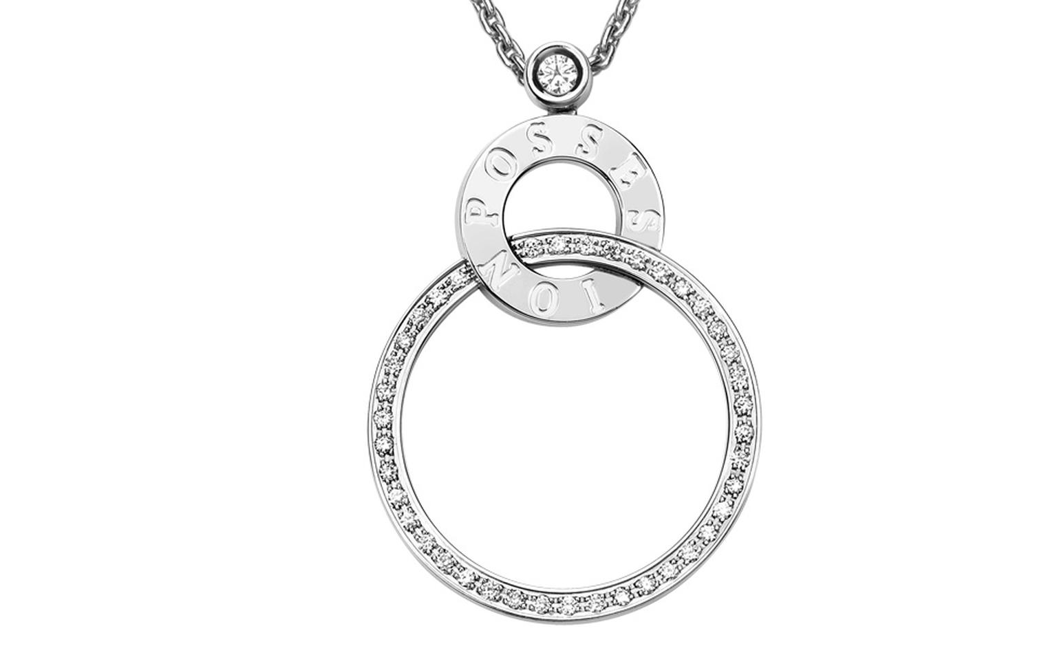 This Piaget Possession pendant is being offered as second prize for those who order a glass of Louis Roederer champagne at Cafe Luc in Marylebone, London over the Royal Wedding weekend.