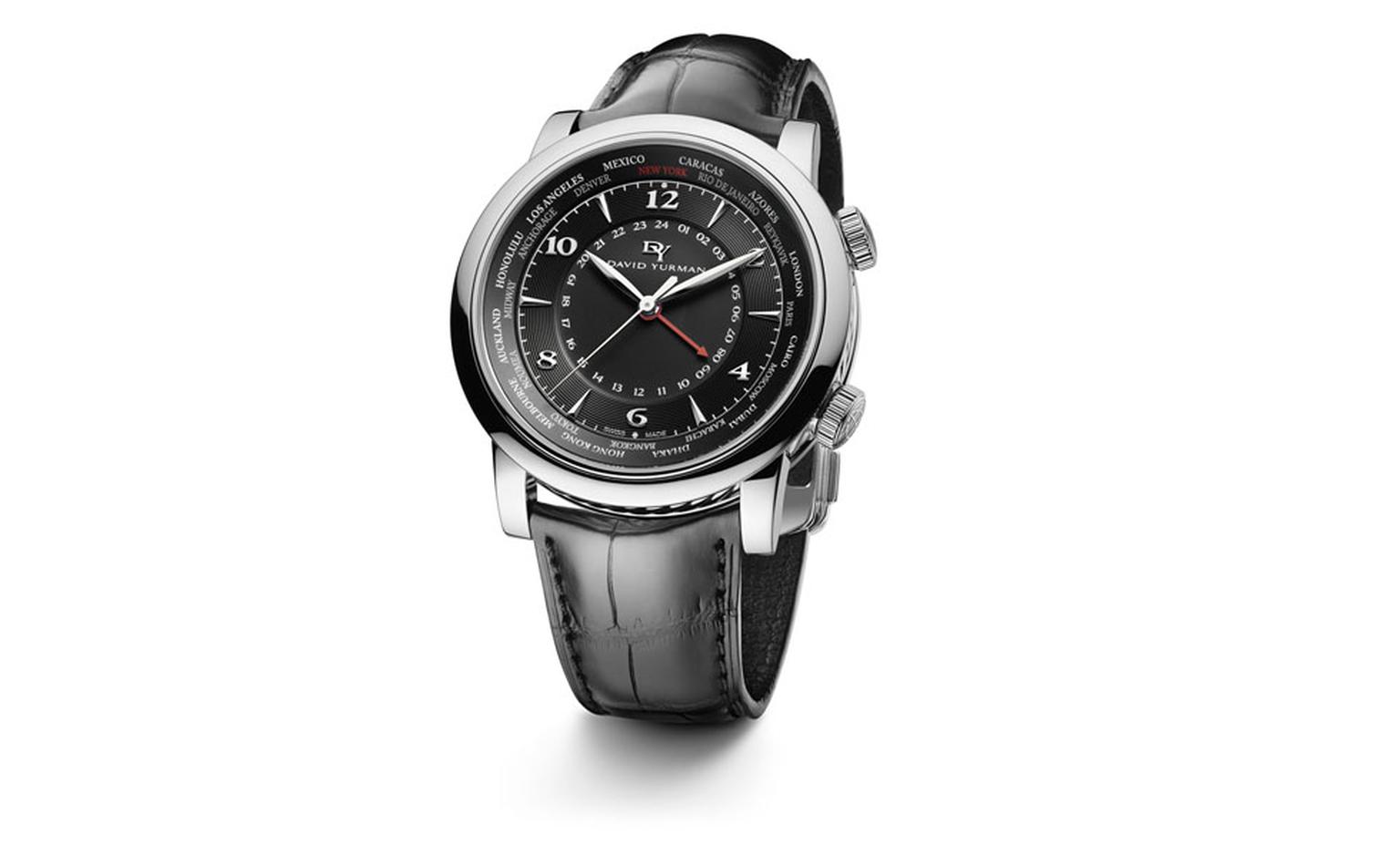 DAVID YURMAN, GMT Timepiece, $4,200