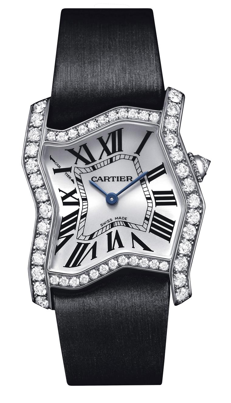 Cartier Tank Folle watch in white gold and diamonds_20130404_Zoom