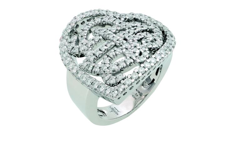 MEISSEN, Ring in white gold and diamond from the Love Letters Collection. Price from £10,123