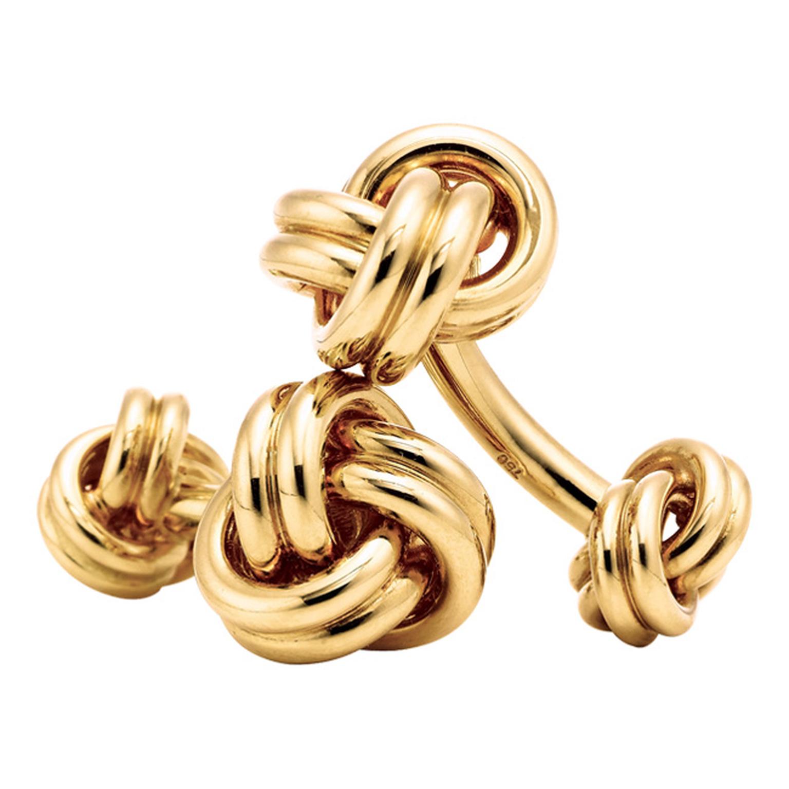 Tiffany & Co Gold Knot Cufflinks_20130412_Main