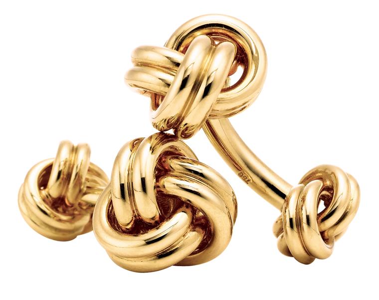 Tiffany & Co Gold Knot Cufflinks_20130412_Zoom