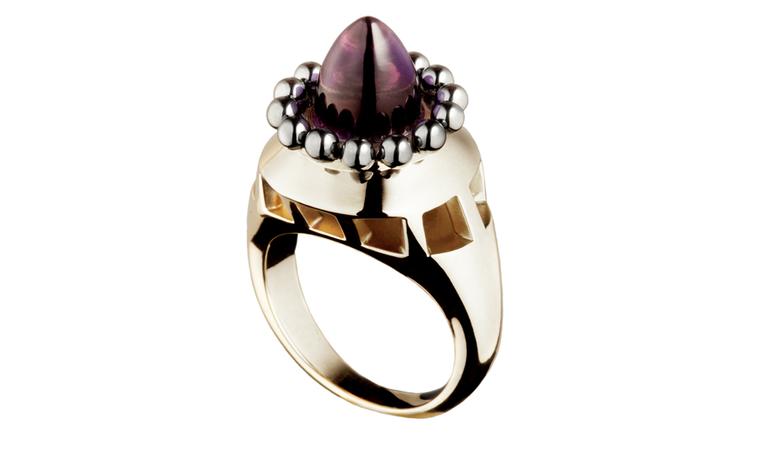 HATTIE RICKARDS,  Bullet Ring White