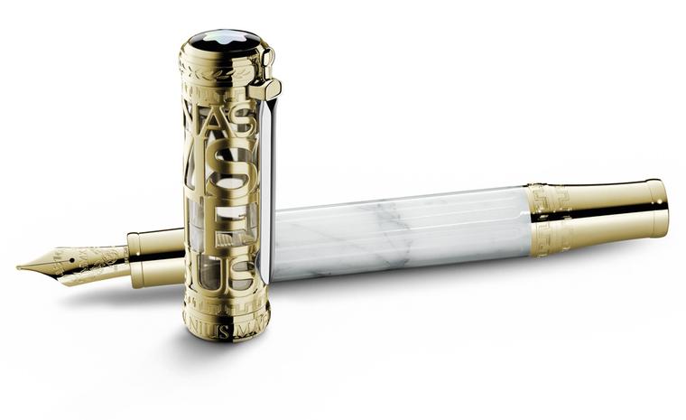 Montblanc Maecenas pen for the 2011 Montblanc Art Patronage award.