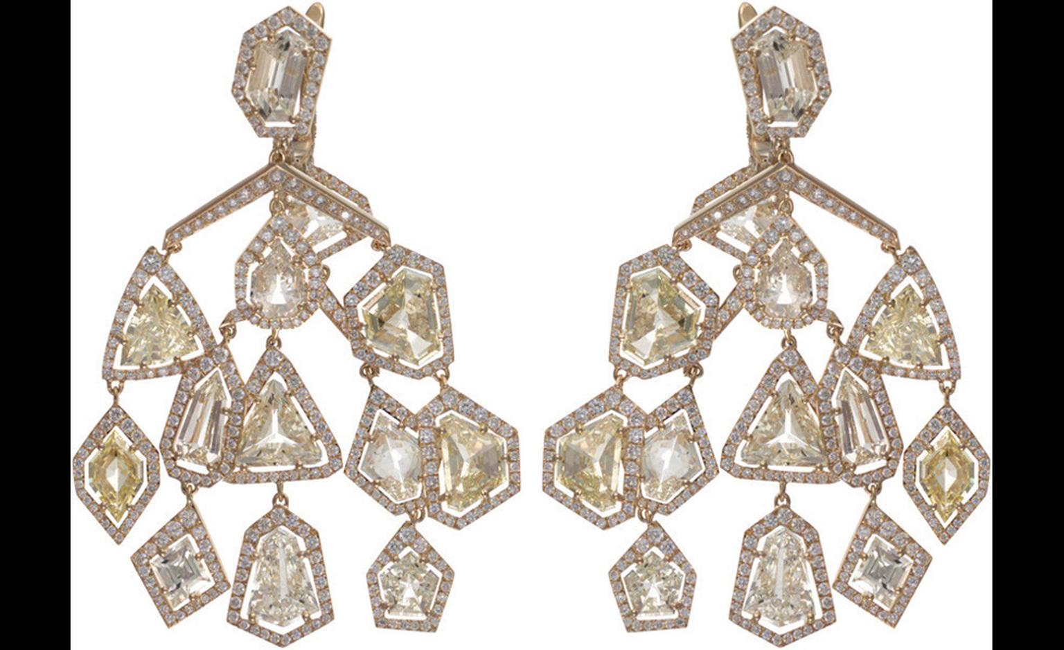 The Chopard diamond earrings that Elizabeth Hurley chose to wear the 2011 White Tie and Tiara Ball.