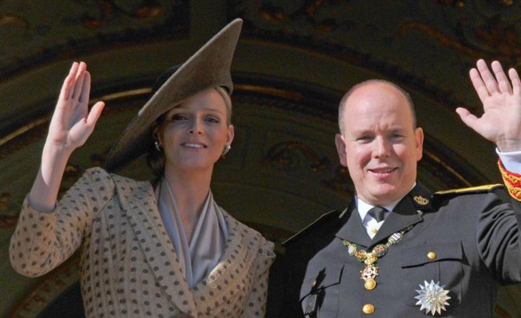 Charlene Wittstock and Prince Albert II of Monaco on official duties.Photo: Prince's Palace of Monaco