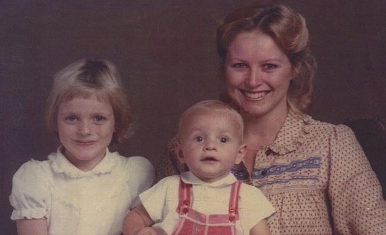 The young Charlene Wittstock of Bulawayo, Zimbabwe, who became an Olympic swimmer with her mother, who taught swimming.