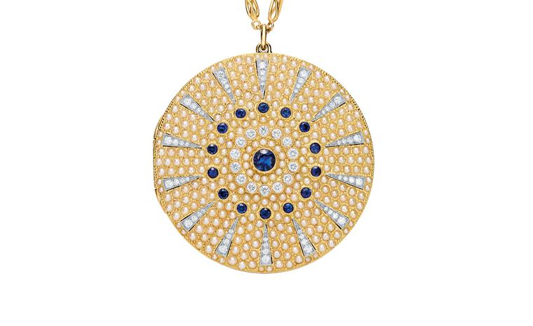 TIFFANY, diamond and sapphire locket. Price from $25,000
