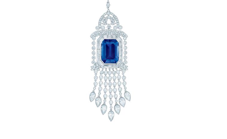 TIFFANY, Diamond and Sapphire Pendant. Price from $280,000