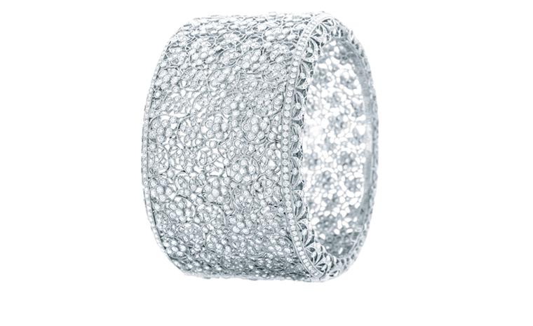 TIFFANY, Floral Diamond Bangle. Price from $165,000