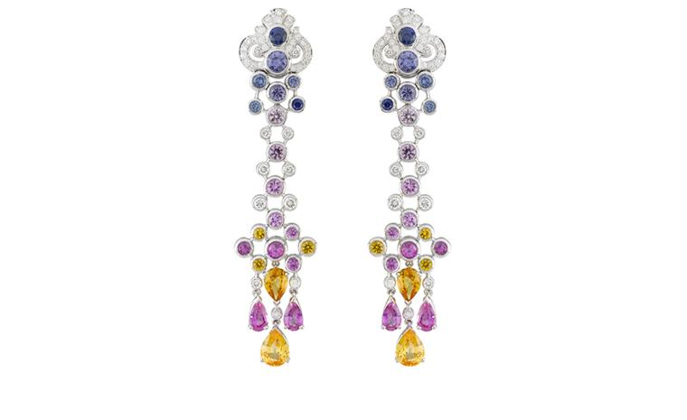 Van Cleef & Arpels, Bals de Légende, Le Bal Oriental, Faste earrings.
