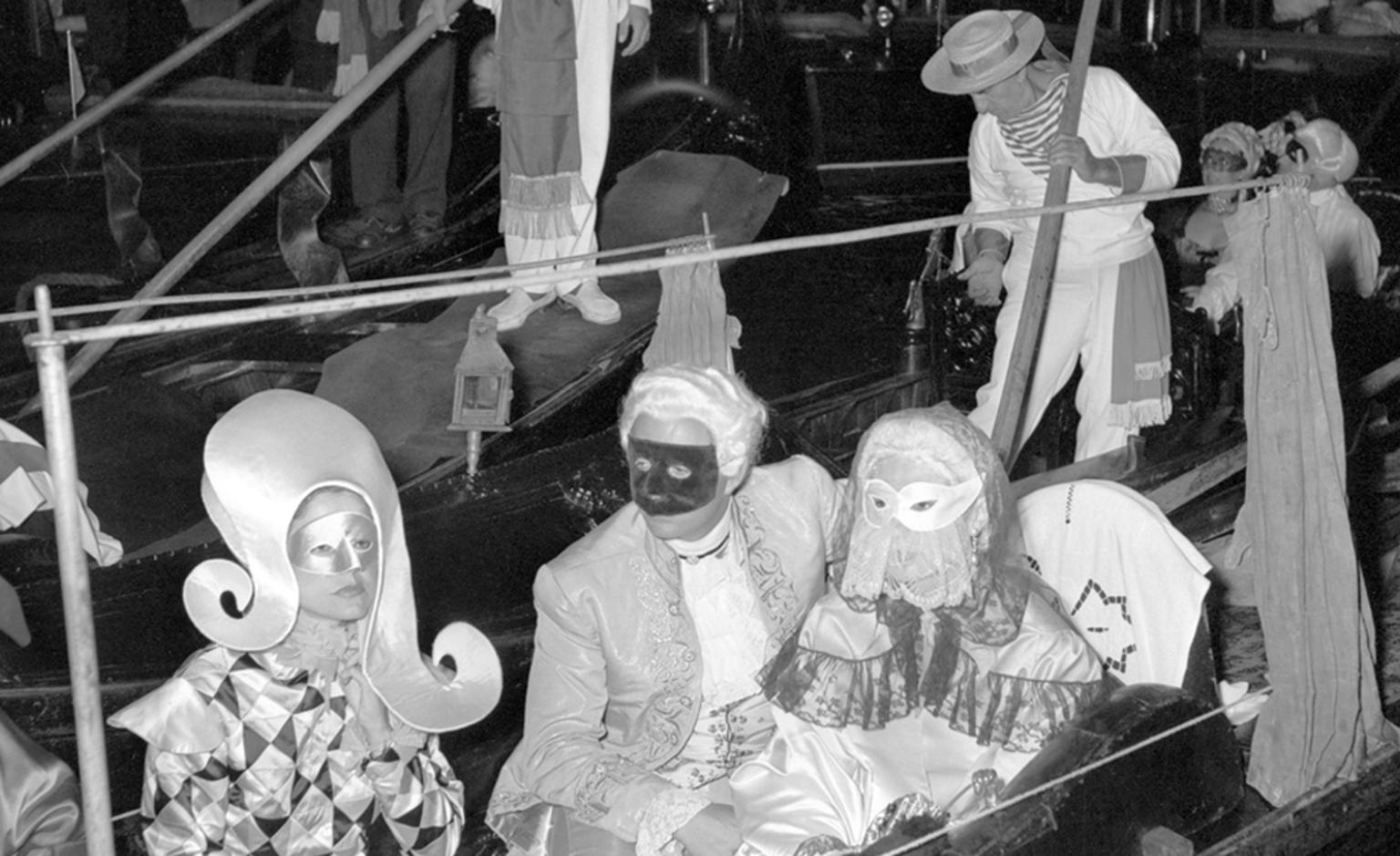 Van Cleef & Arpels, Bals de Légende, Le Bal du Siècle. Don Carlos de Beistegui during the Ball in Venice at the Palac, September 1951.