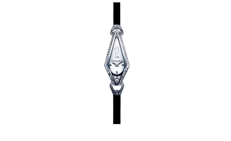 CHAUMET. Josephine watch in white gold. POA