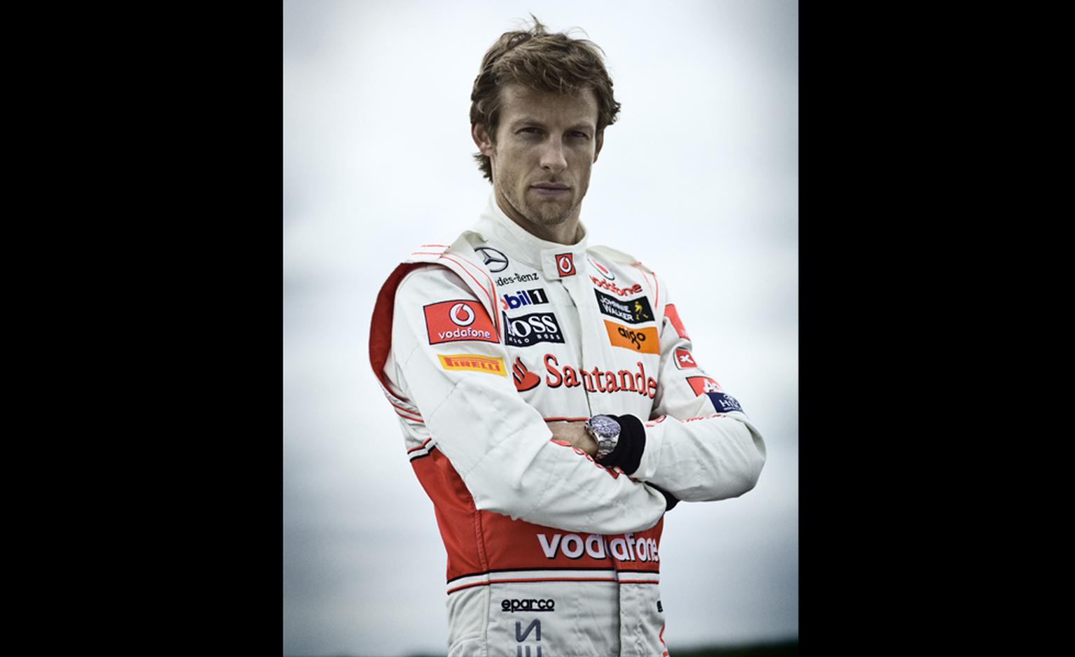 TAG HEUER. Jenson Button 2011 with Carrera Chronograph 43MM.
