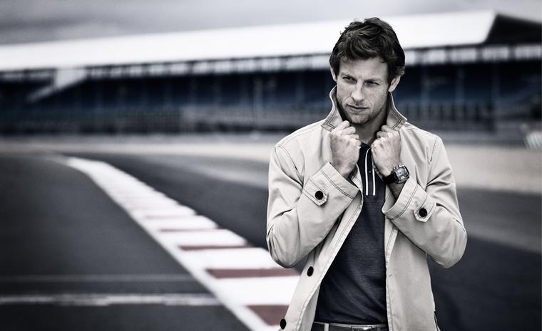 TAG HEUER. Jenson Button 2011 with Monaco 24 Racing Calibre 36 Chronograph.