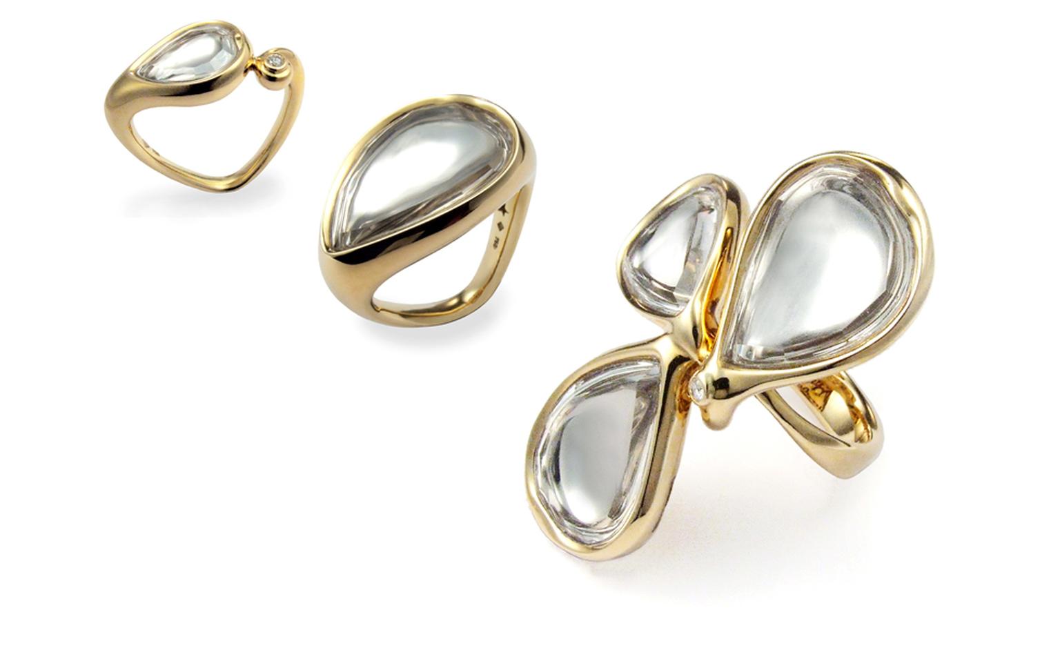 Diane von Furstenberg by H Stern. Sutra rings. Prices from £2100 - £5500