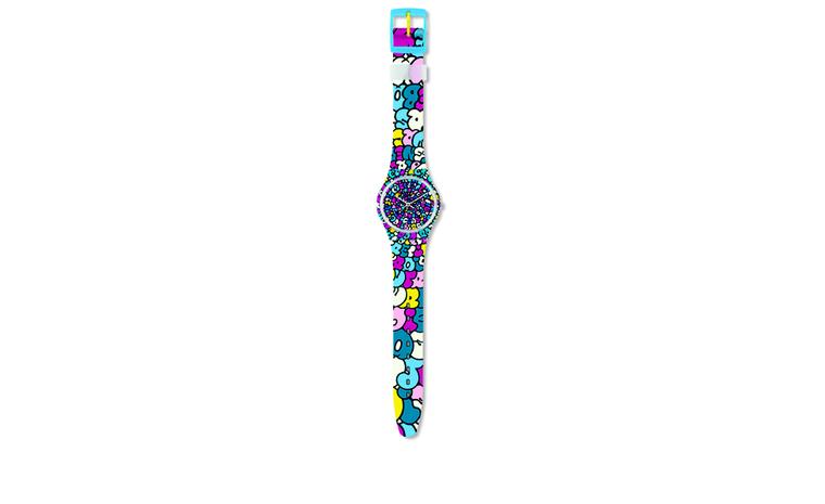 SWATCH AND KIDROBOT. Swatch, Love Song. Artist: Tilt. Price from £44.50