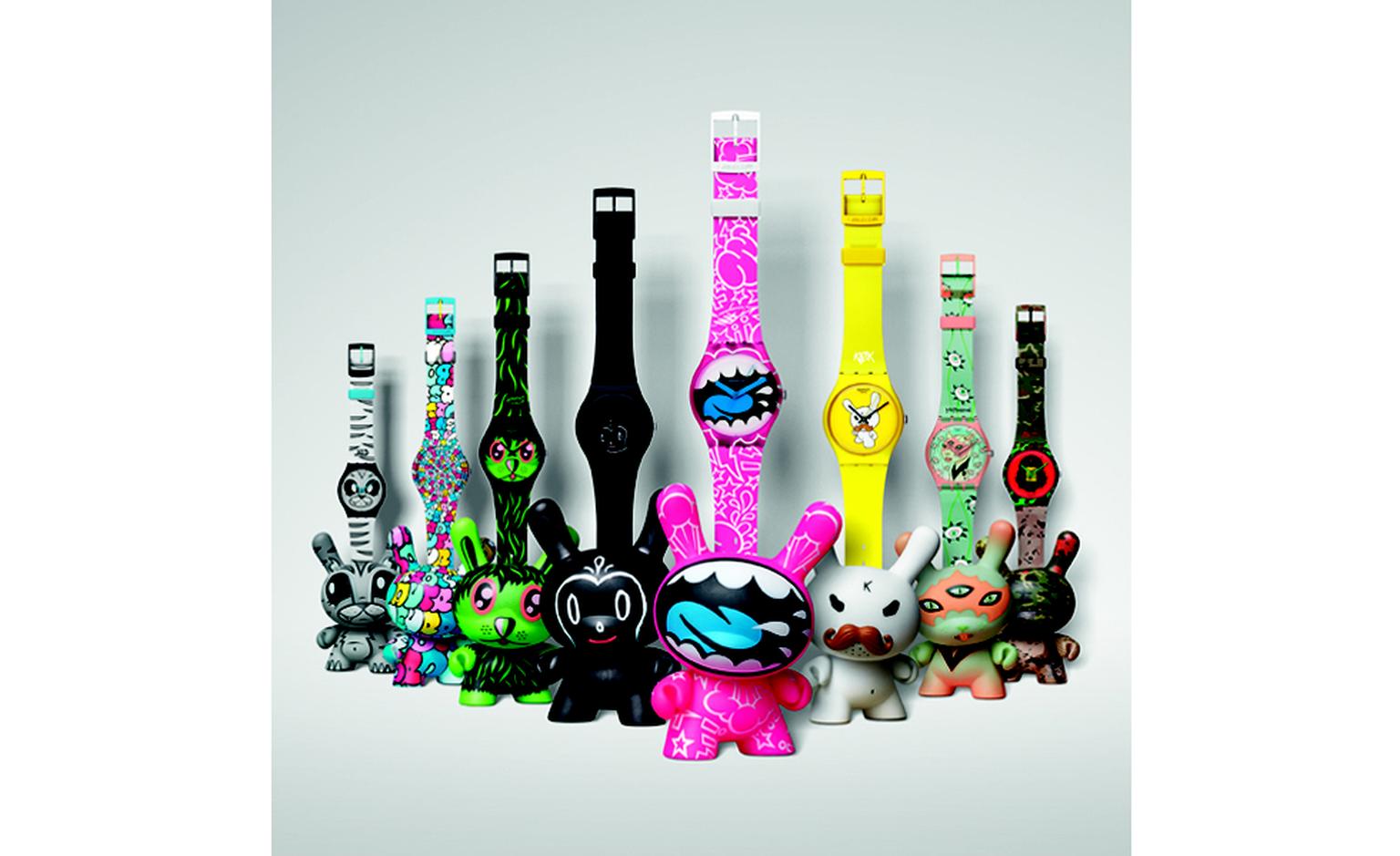 SWATCH AND KIDROBOT DEBUT NEW COLLECTION