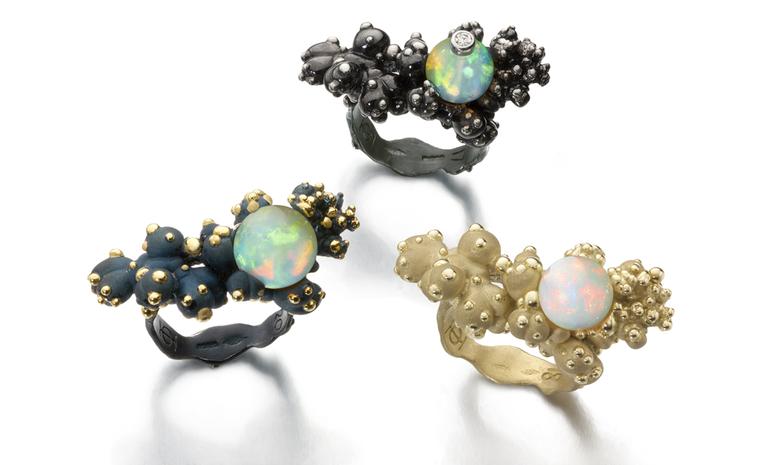 Ornella Iannuzzi Wello Coral rings