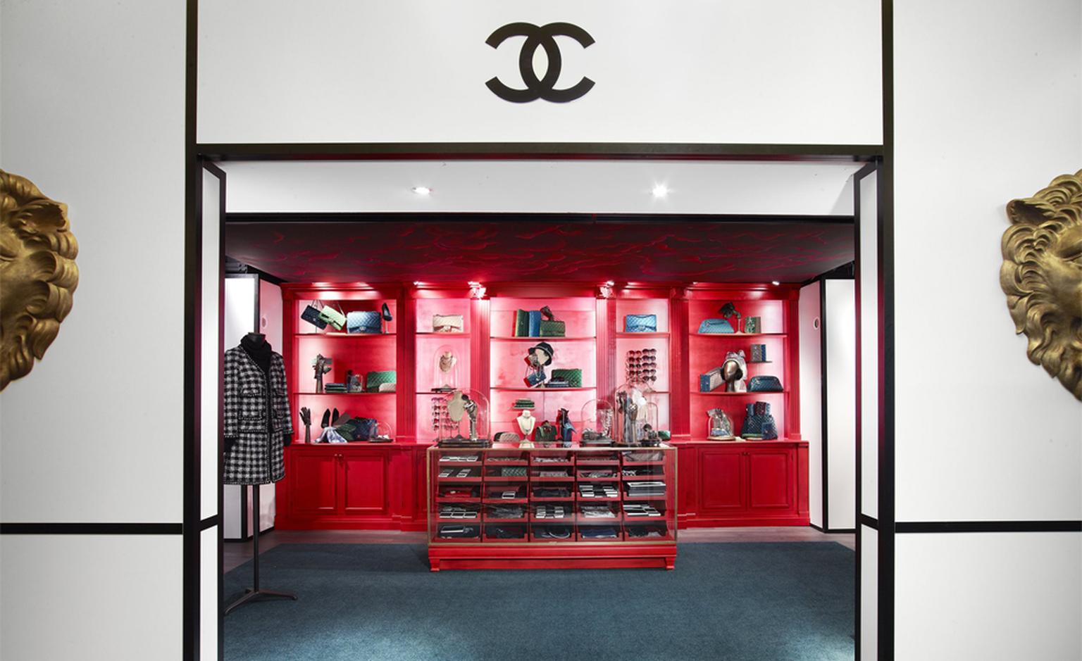 Chanel's world at Harrods